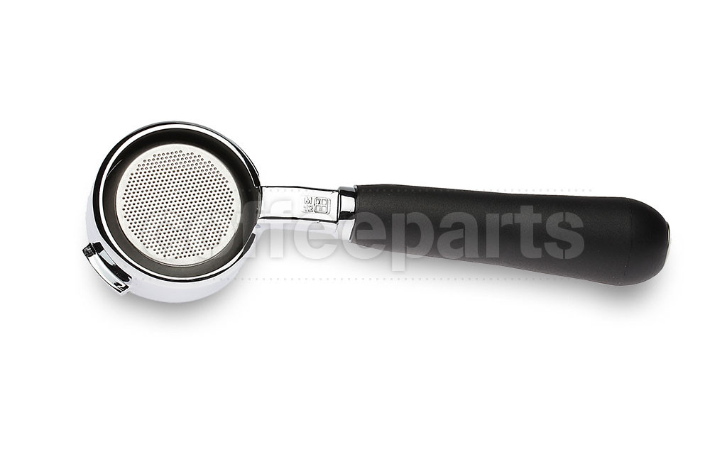 Bottomless portafilter inc double filter basket to fit Gaggia