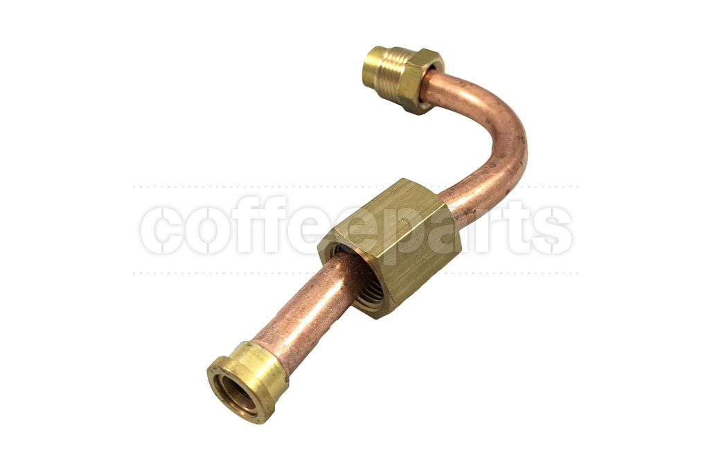 Inferior heat exchange supply pipe