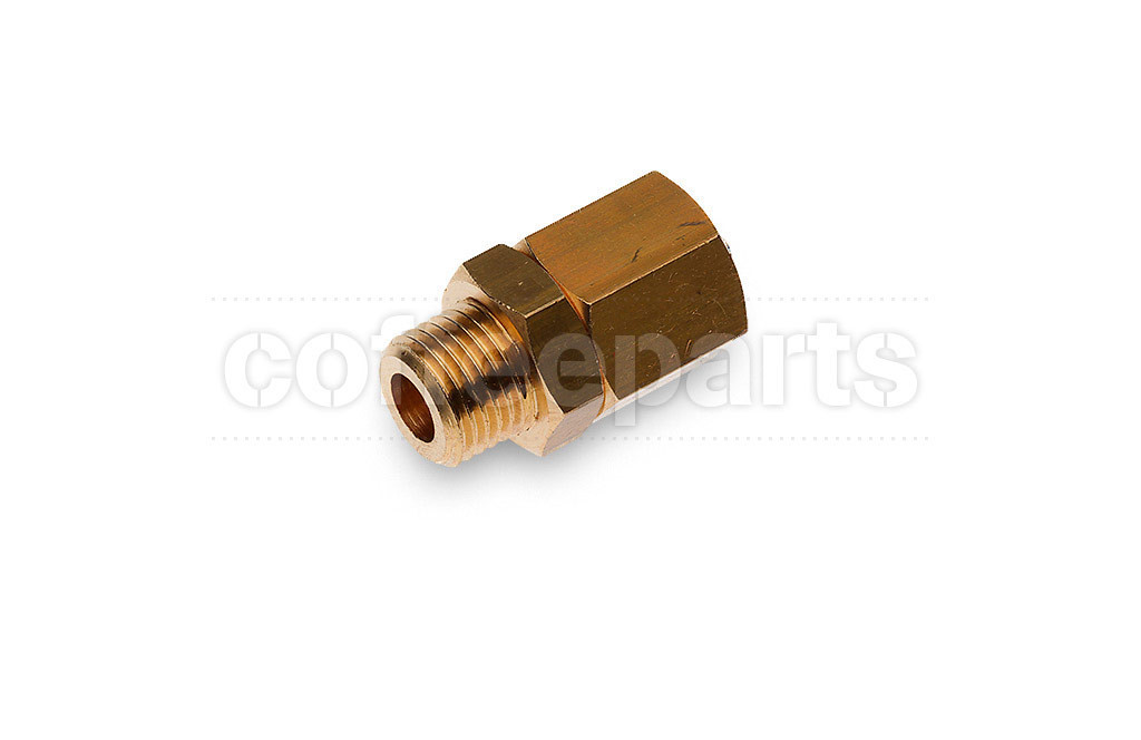 Boiler anti vacuum valve with 1/4 inch bsp thread with teflon internals