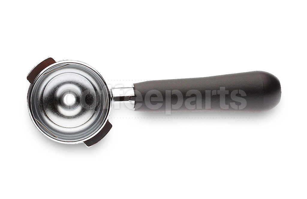 Portafilter with black handle