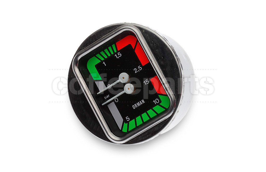 Double manometer/gauge new d63