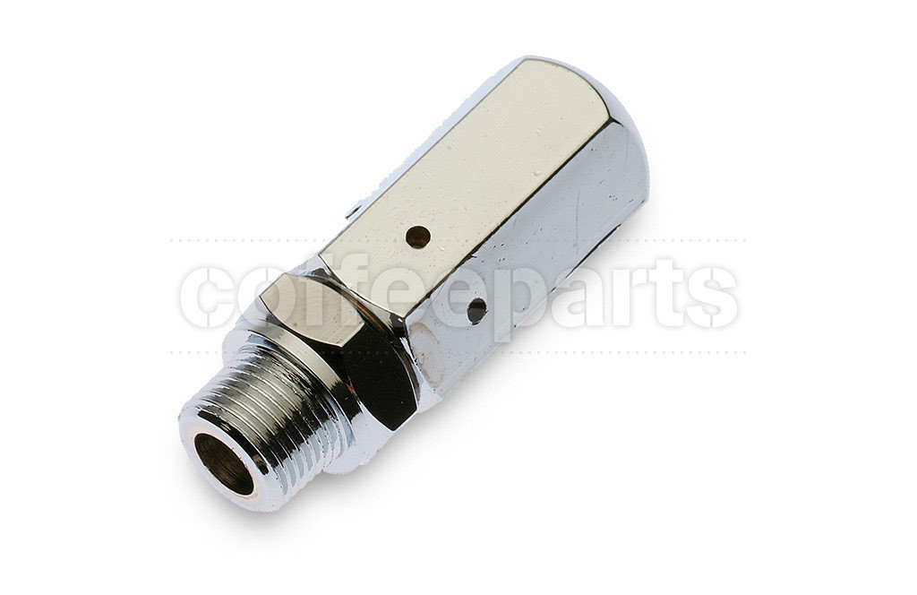 Fitting and chromed valve body