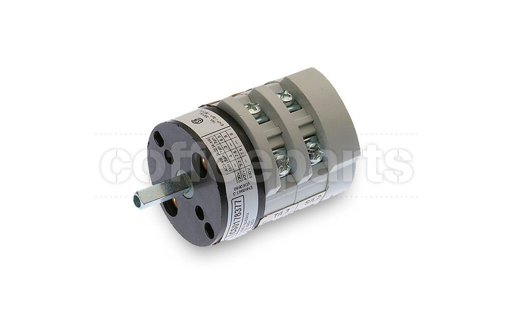 3-pole switch with start position