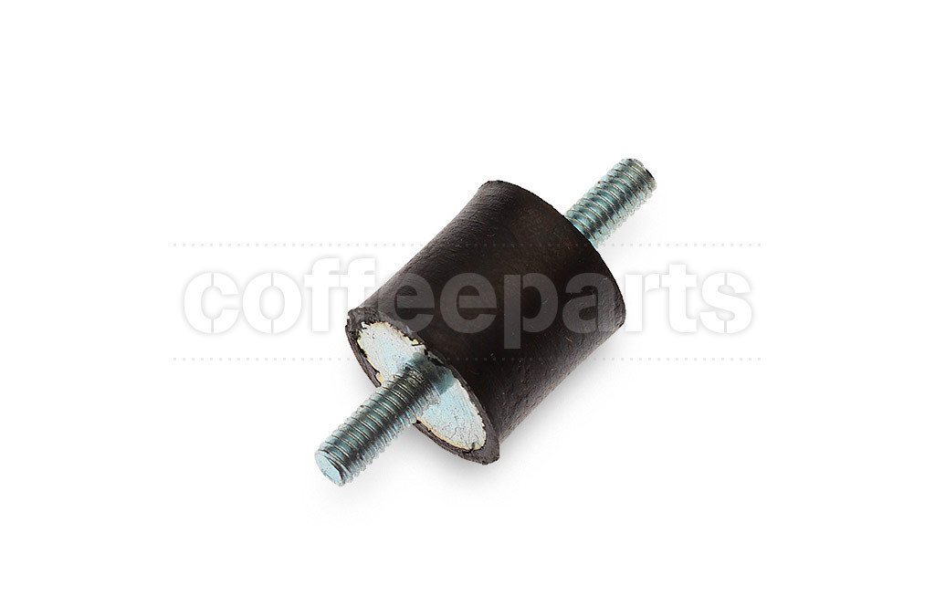 Motor foot with spring