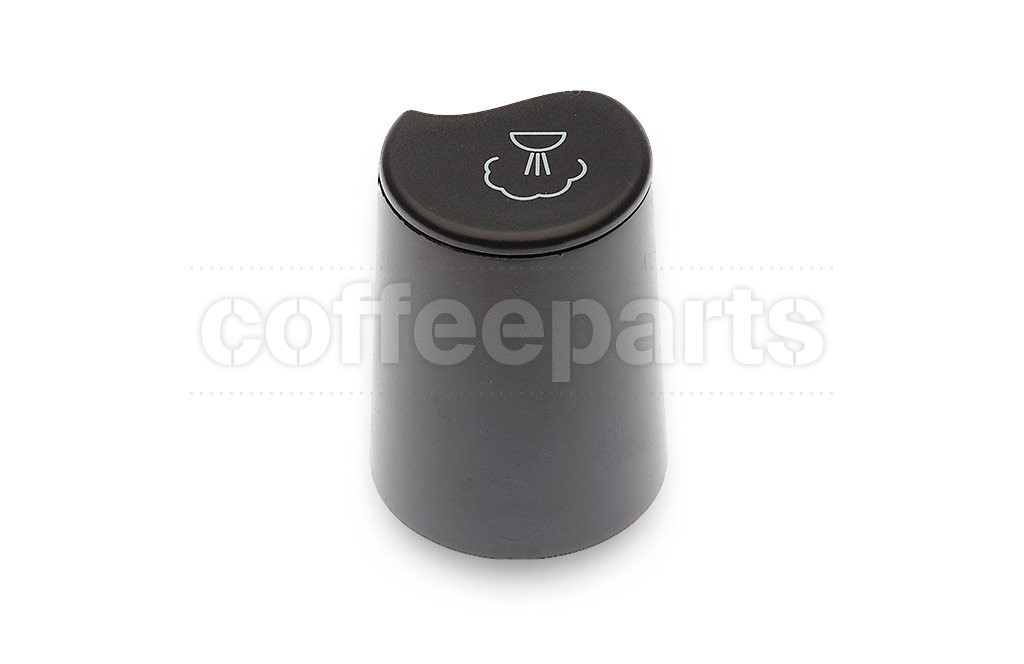 Steam grey knob ellisse