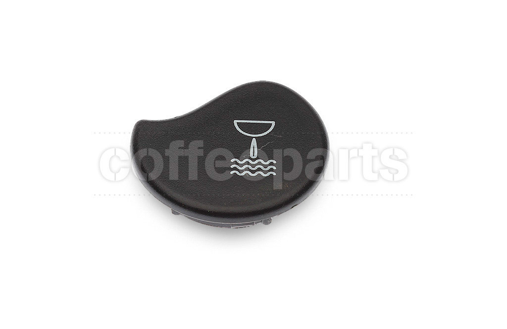 Grey water knob cap ellisse