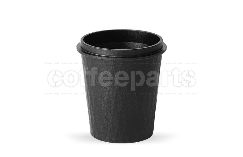 Muvna Powder Receiving Cup Black Coffee Parts