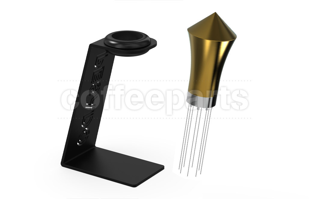 Pesado (WDT Tool) Clump Crusher with Stand: Metallic Gold