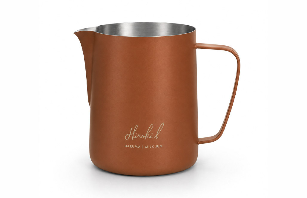 Timemore x Hiroki Ito Daruma 600ml Milk Jug: Brown