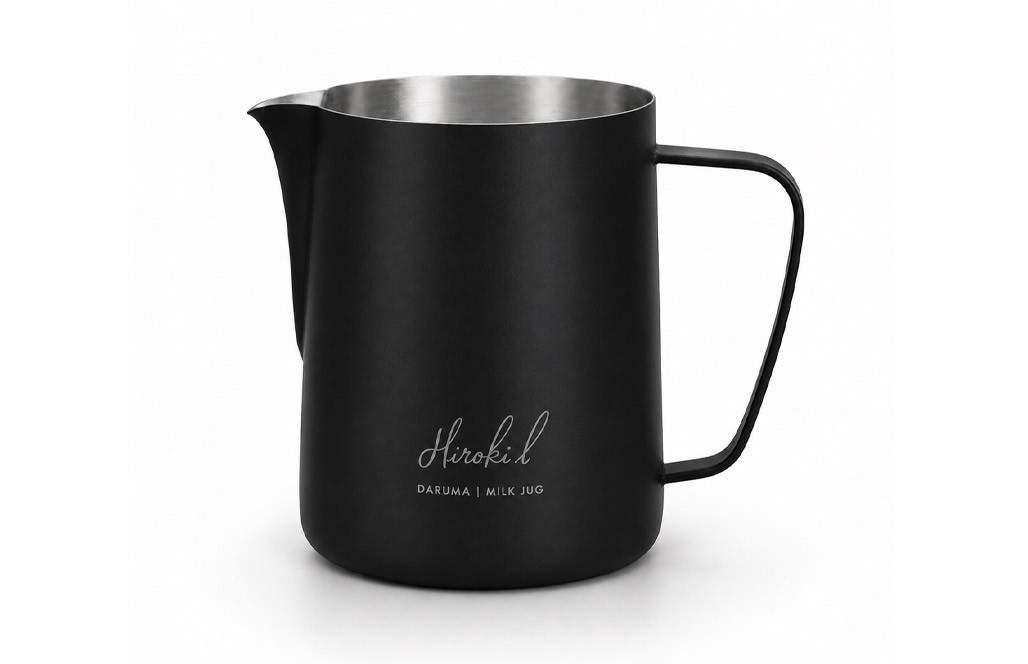 Timemore x Hiroki Ito Daruma 600ml Milk Jug: Black