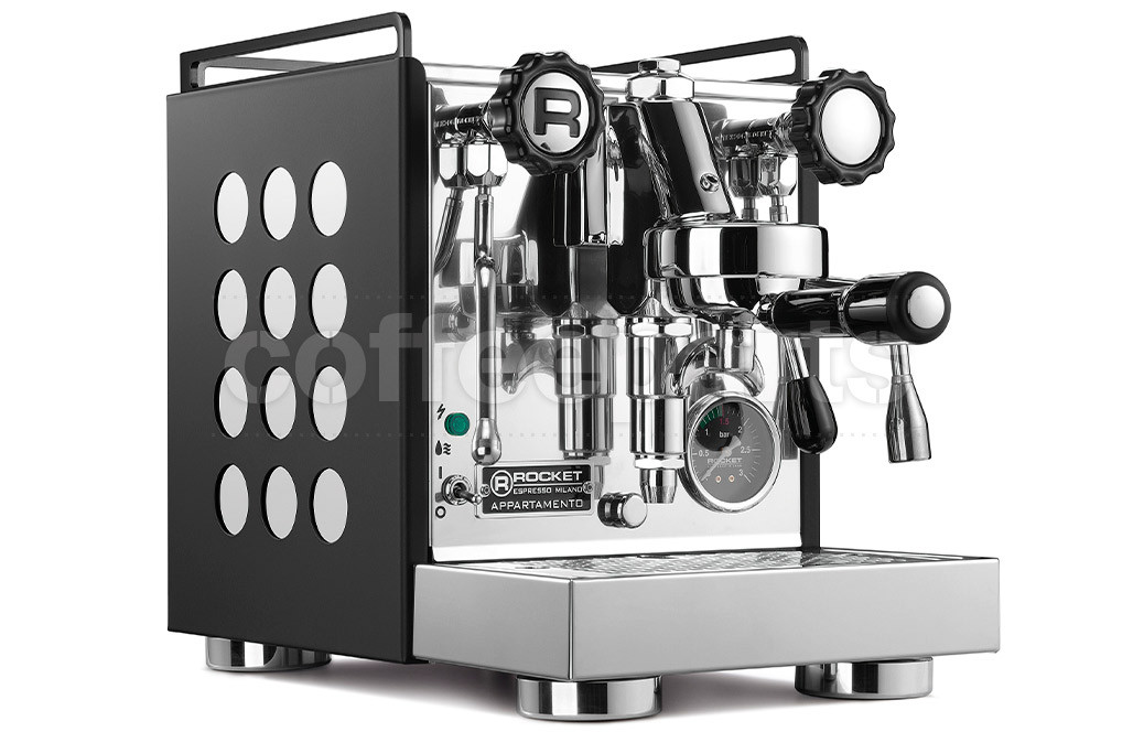 Rocket Appartamento Nero Series with White Inserts
