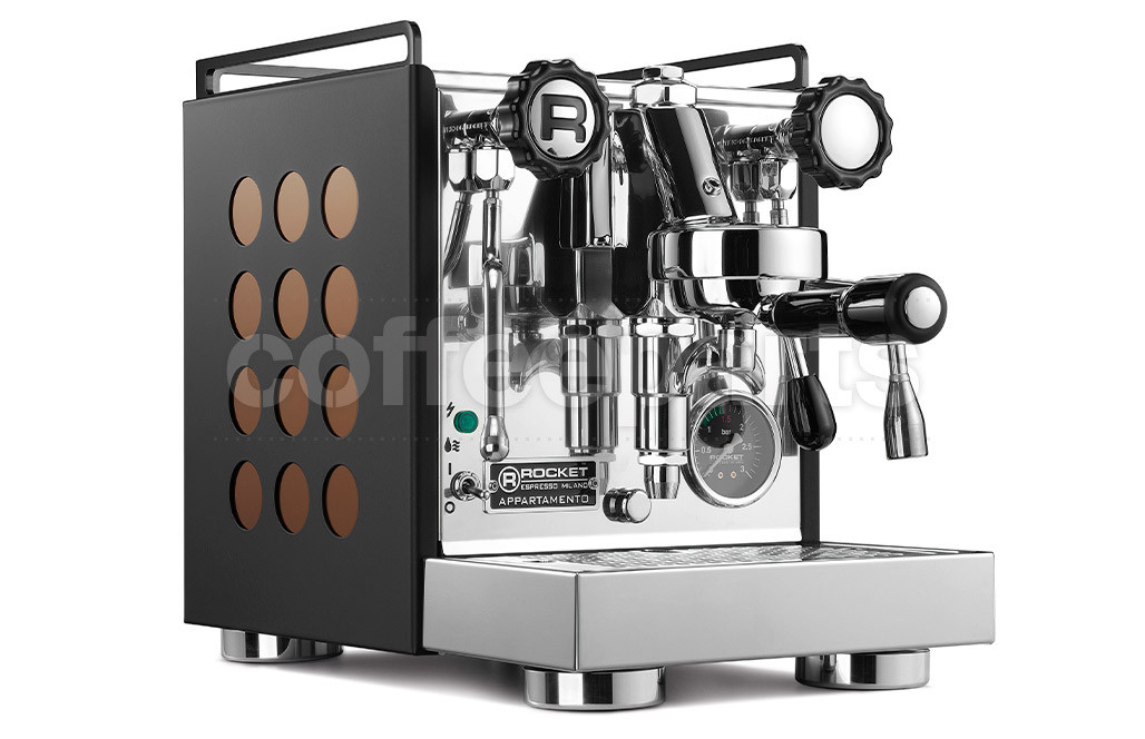Rocket Appartamento Nero Series with Copper Inserts