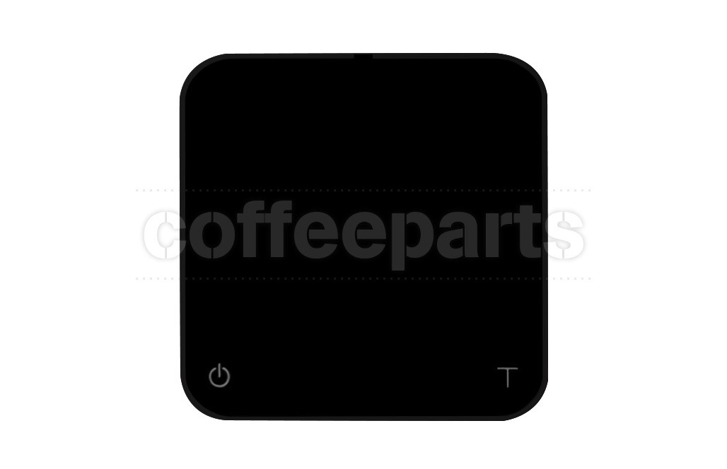 Acaia Pearl Coffee Scale: Pitch Black, precise coffee weighing scale.  