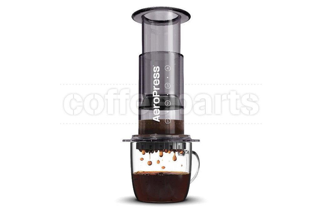 AeroPress Coffee Maker - Clear Black
