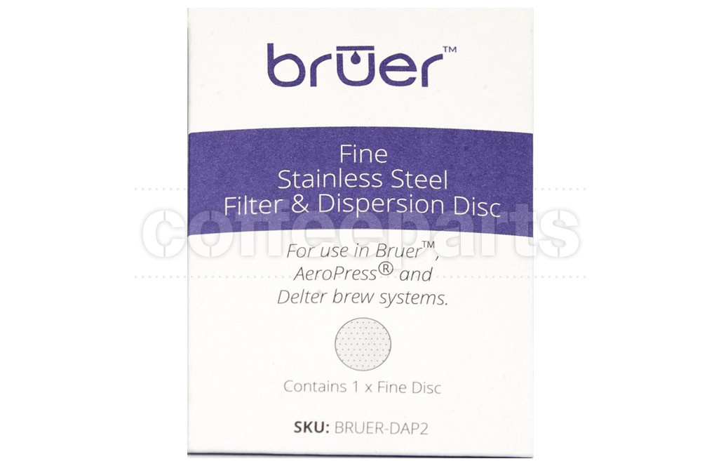 Bruer Filter Dispersion Disk: Fine