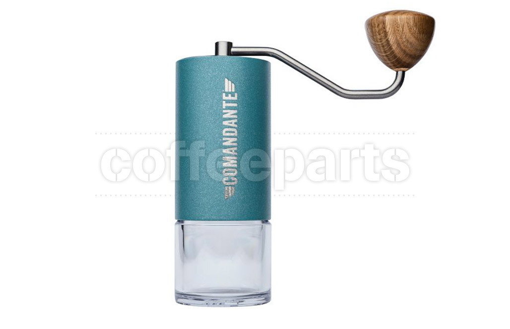 Comandante C40 MK4 Hand Coffee Grinder: Alpine Lagoon | Coffee Parts