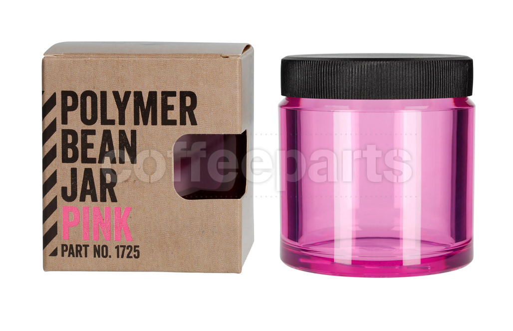 Comandante Polymer Bean Jar Pink Coffee Parts