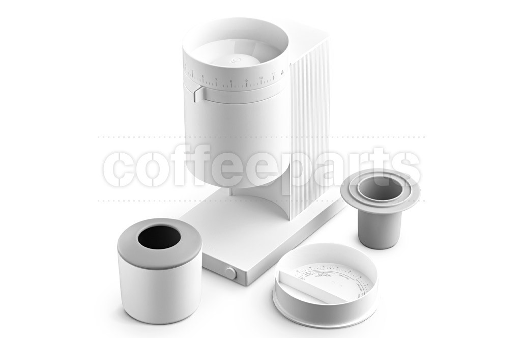 Fellow Opus Conical Burr Grinder White Coffee Parts