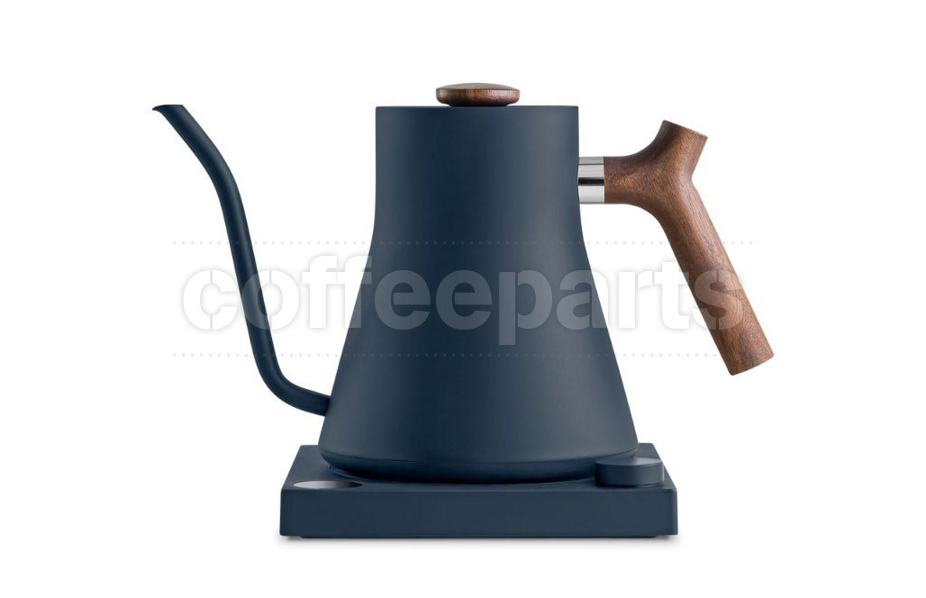 Elegant Fellow Stagg EKG electric gooseneck kettle with walnut handle