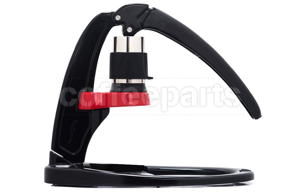 Flair Manual Press Espresso Coffee Maker: Classic Black/Red