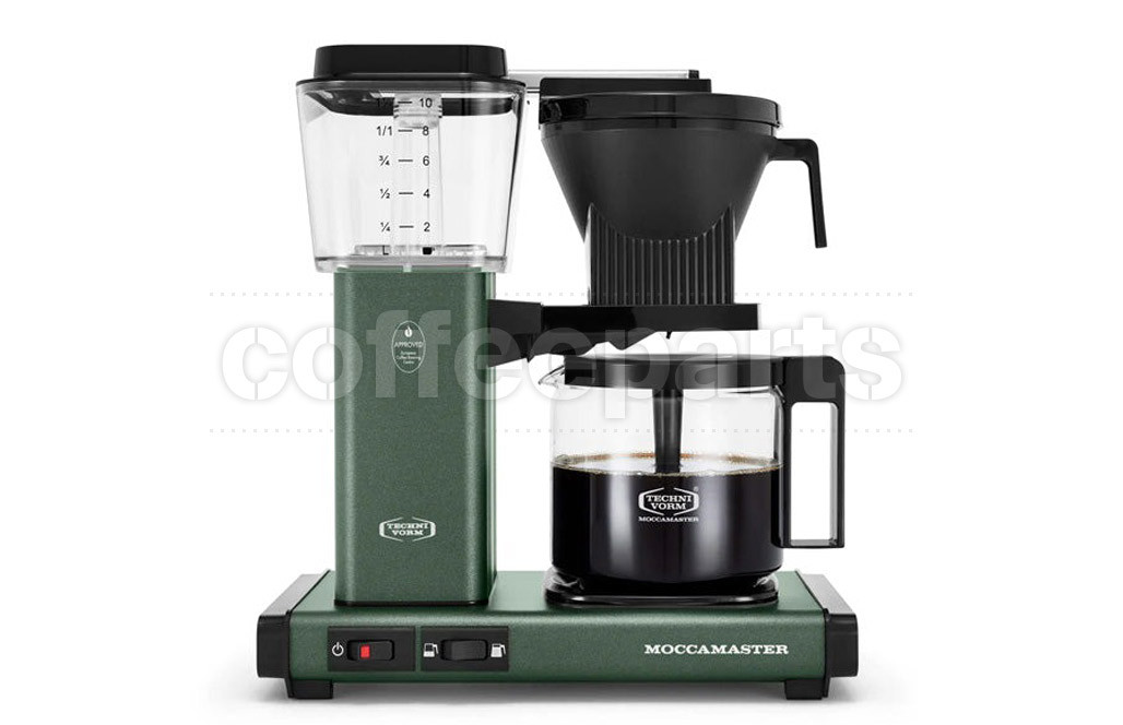 Moccamaster 1.25lt Select KBG741AO Filter Coffee Brewer: Matte Green
