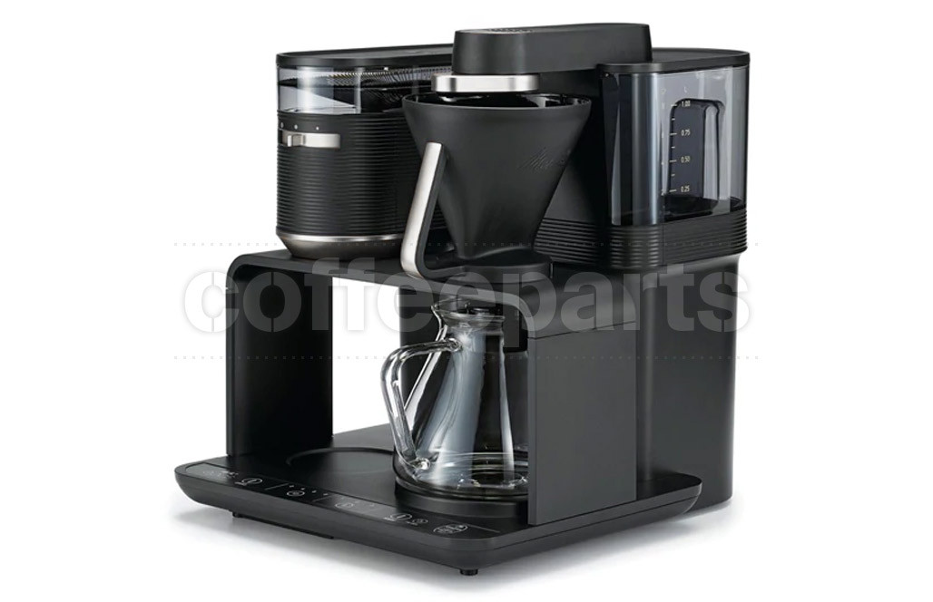 Melitta Epos Filter Coffee Brewer: Black/Silver
