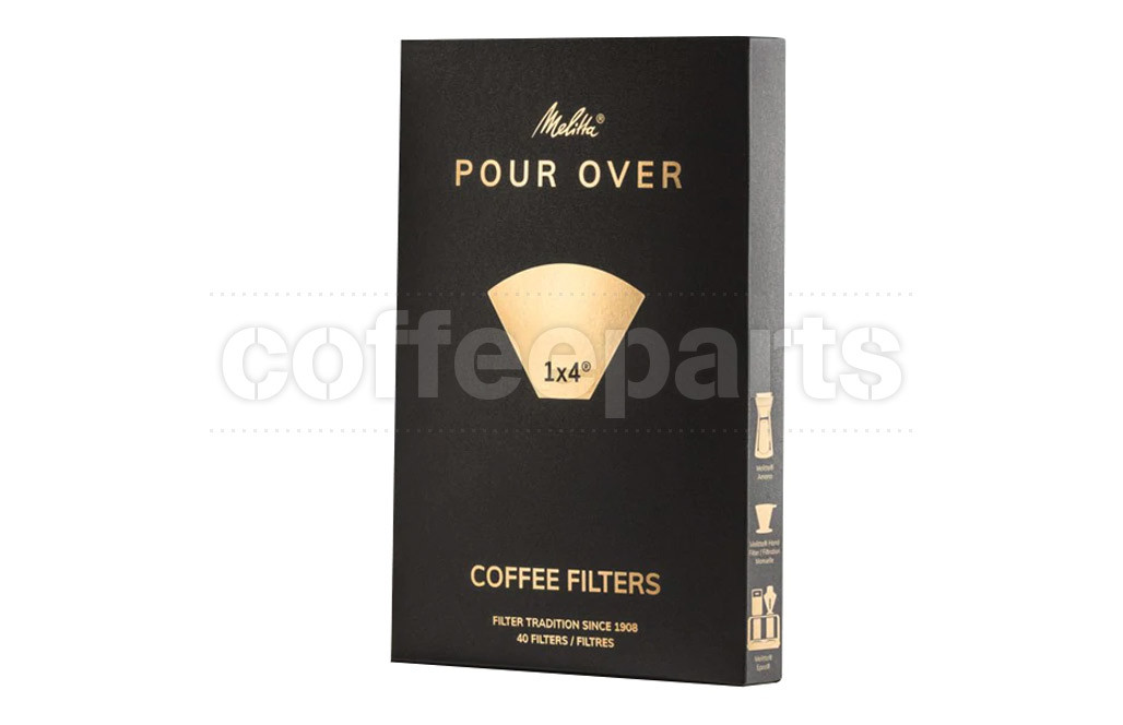 Melitta Pour Over Paper Filters - 40 Pk 