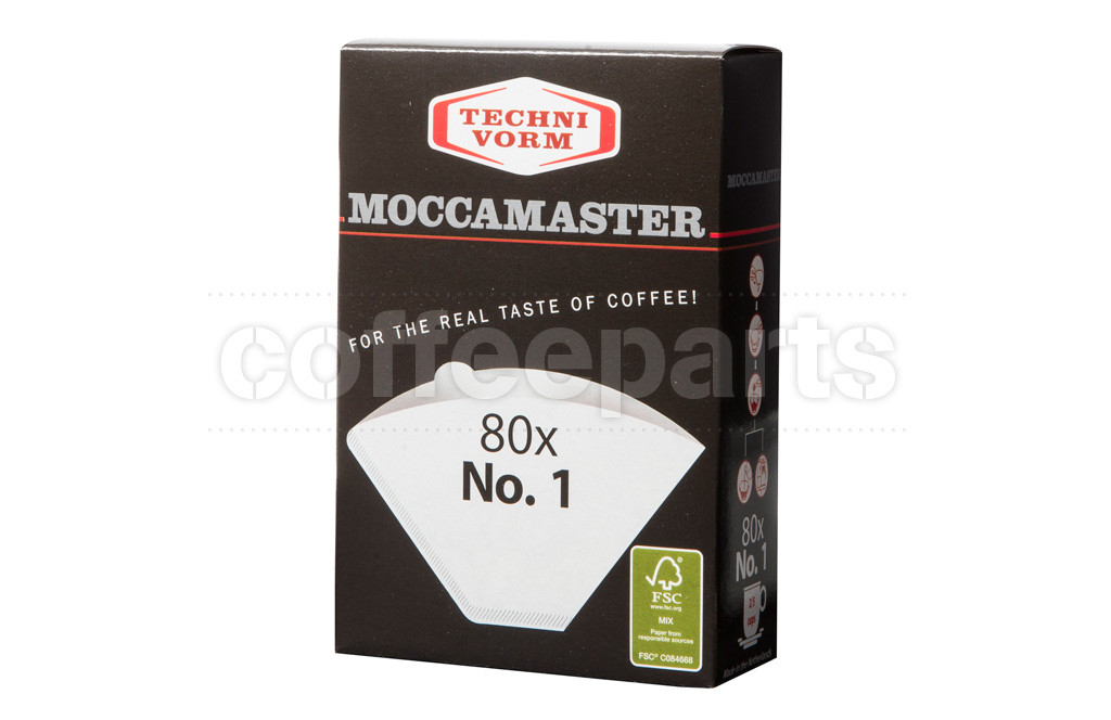Moccamaster #1 Filter Papers to fit Cup One