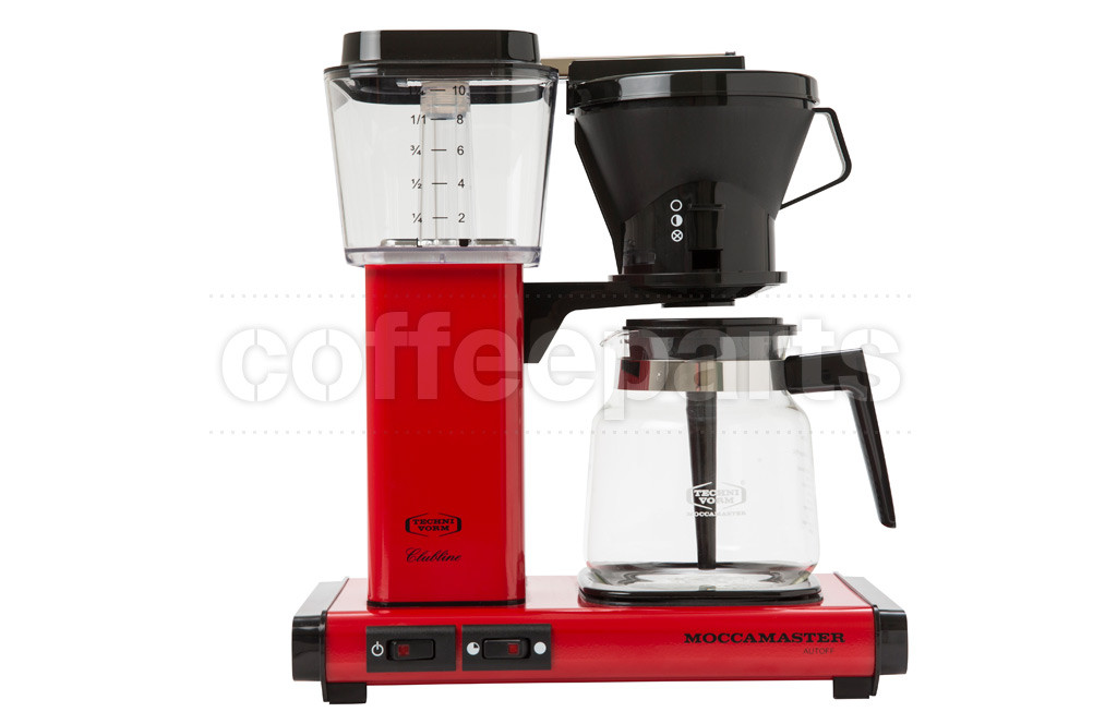 Moccamaster 1.25lt Classic KB741AO Red Filter Coffee Brewer
