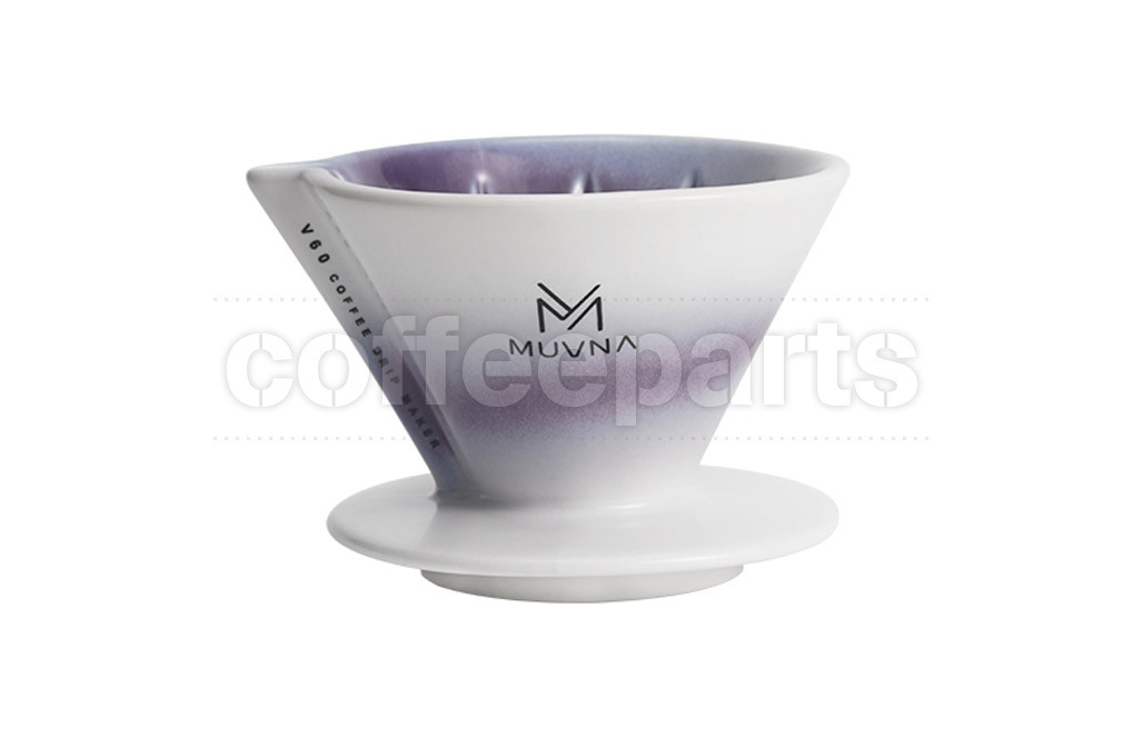 Muvna Ceramic Filter Dripper: Purple