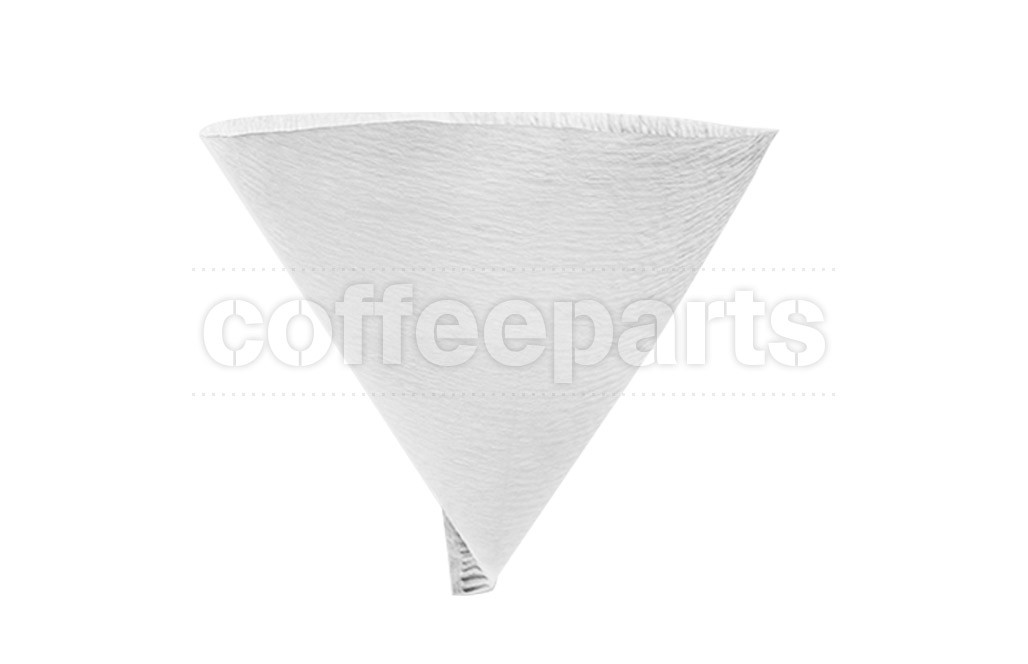 Muvna V60 Coffee Filter Paper V02: White 100pcs