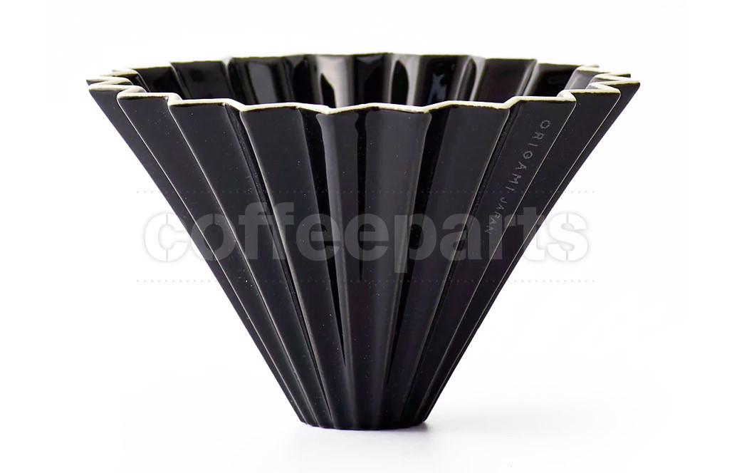 Origami Coffee Dripper Medium 4 Cup Black Coffee Parts