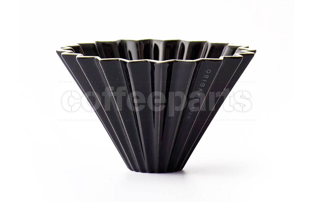 Origami Coffee Dripper Small 2 Cup Black Coffee Parts