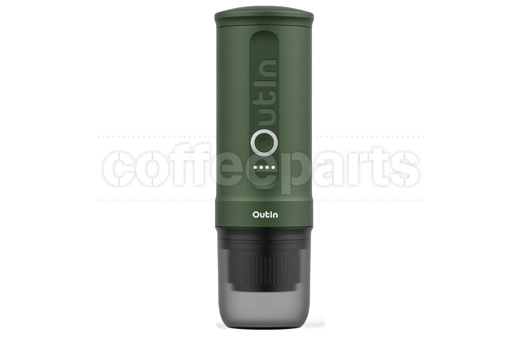 Outin Nano Portable Espresso Maker: Forest Green