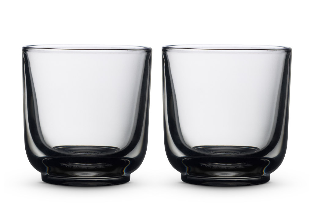 Fellow Pirch Espresso Glasses - Latte (Set of 2) Smoke