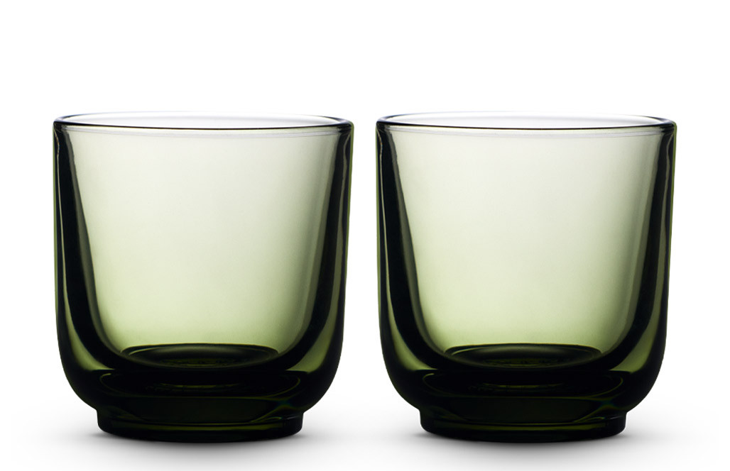 Fellow Pirch Espresso Glasses - Latte (Set of 2) Woodland