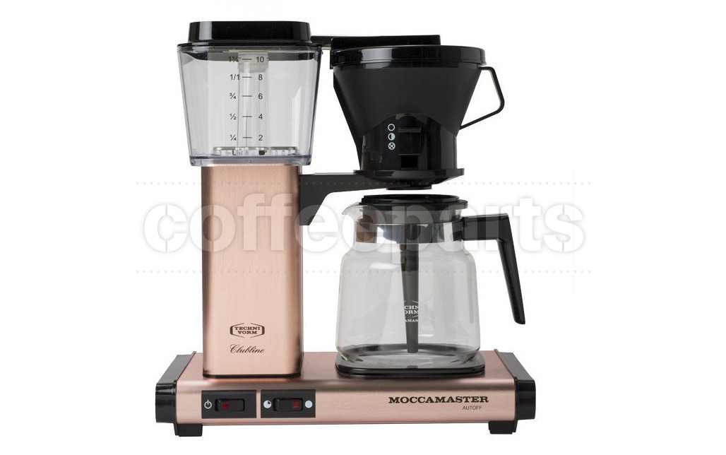 Moccamaster 1.25lt Classic KB741AO Copper Filter Coffee Brewer