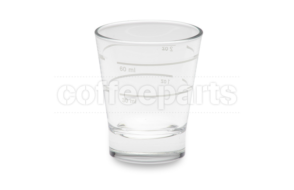 Measured 30/60ml Coffee Shot Glass
