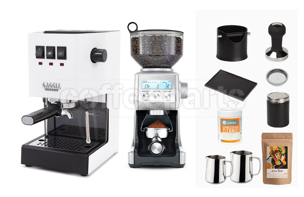 Gaggia Classic: White \u0026 Breville 