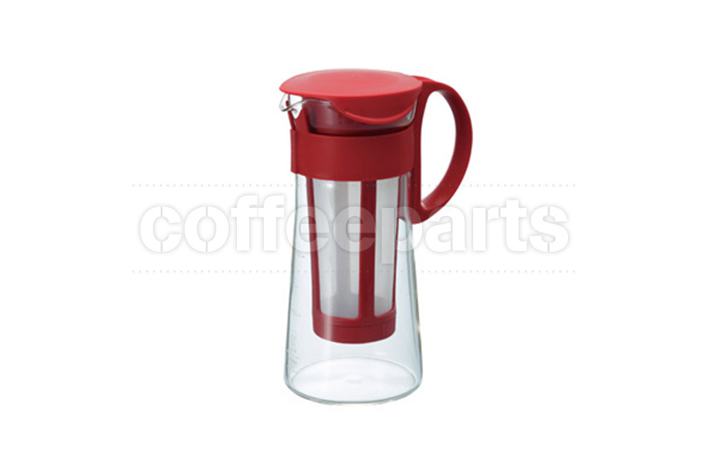 Hario Mizudashi Cold Brew Coffee Pot 600 ml. Red