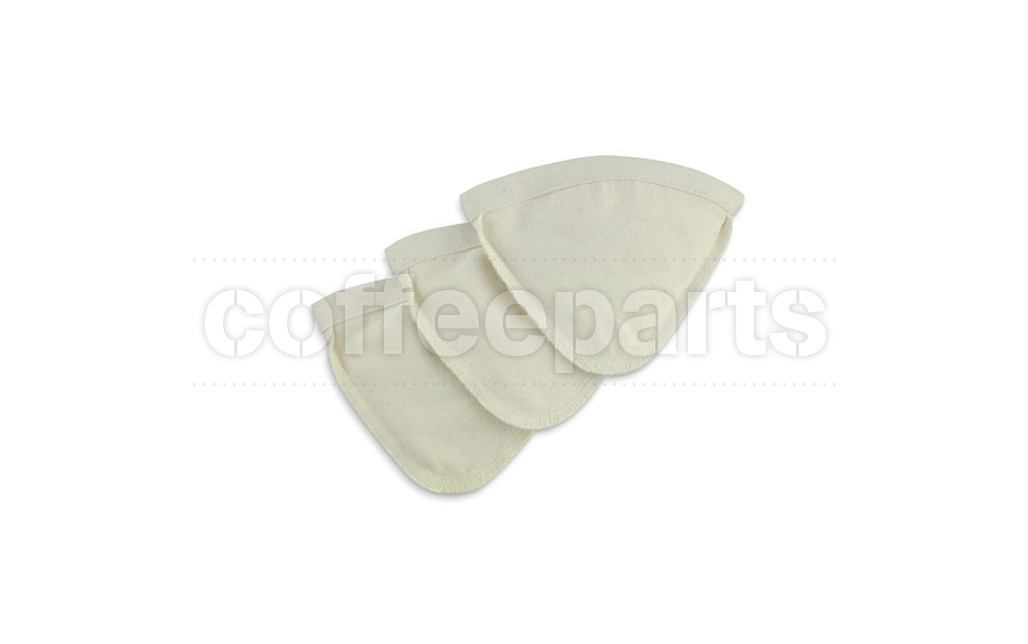 Hario DPW-1 Woodneck Cloth Filter (3pk 