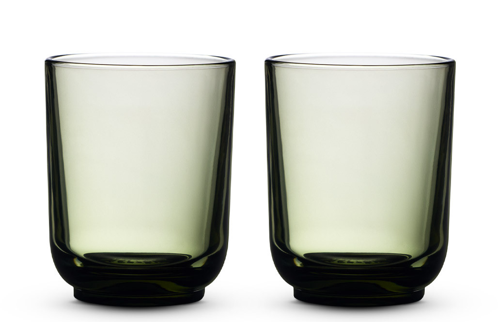 Fellow Pirch Espresso Glasses - Cappuccino (Set of 2) Woodland