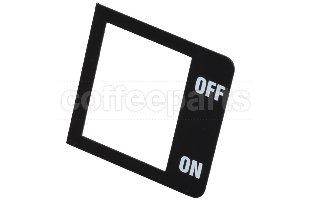 Decal For Manual Brew Switch (on/off) LM Original Coffee Parts