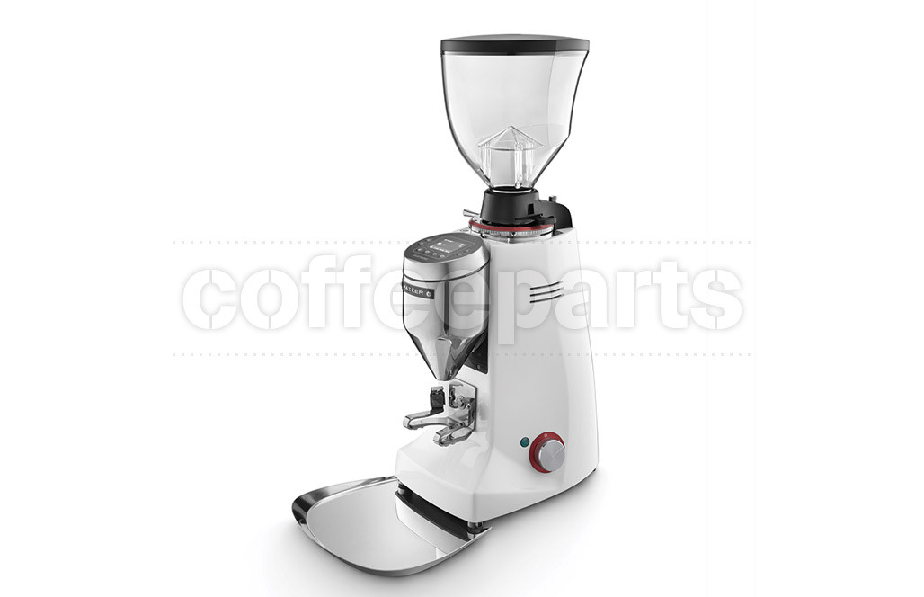 Mazzer Major VP Electronic Coffee Grinder: Pure White