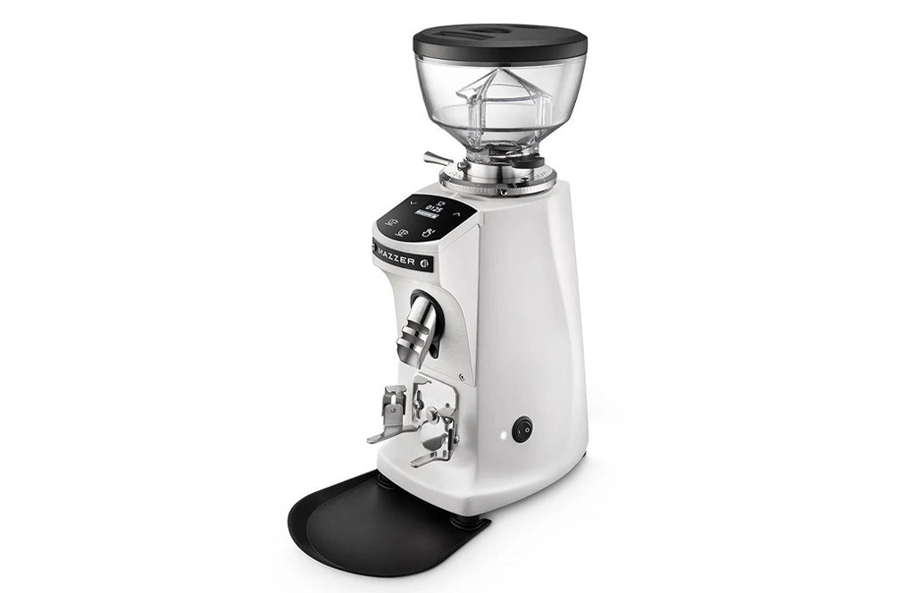 Mazzer Mini G Home Coffee Grinder: White