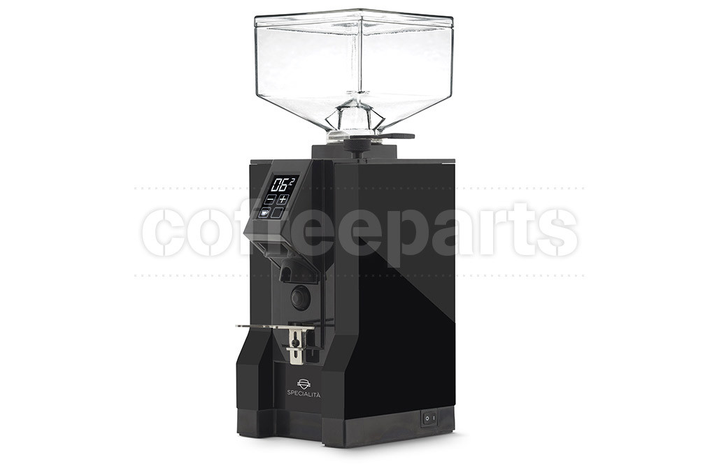 Eureka Specialita 55E Espresso Coffee Grinder: Black/Black