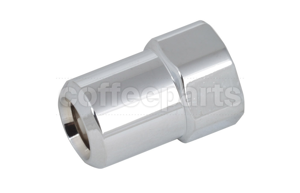 22mm large chromed bronze ball joint nut KVDW Coffee Parts