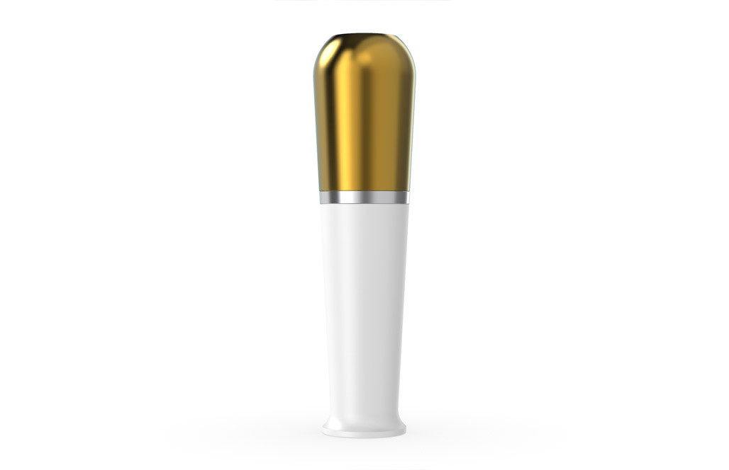 Pesado Modular Portafilter Handle: White/Gold