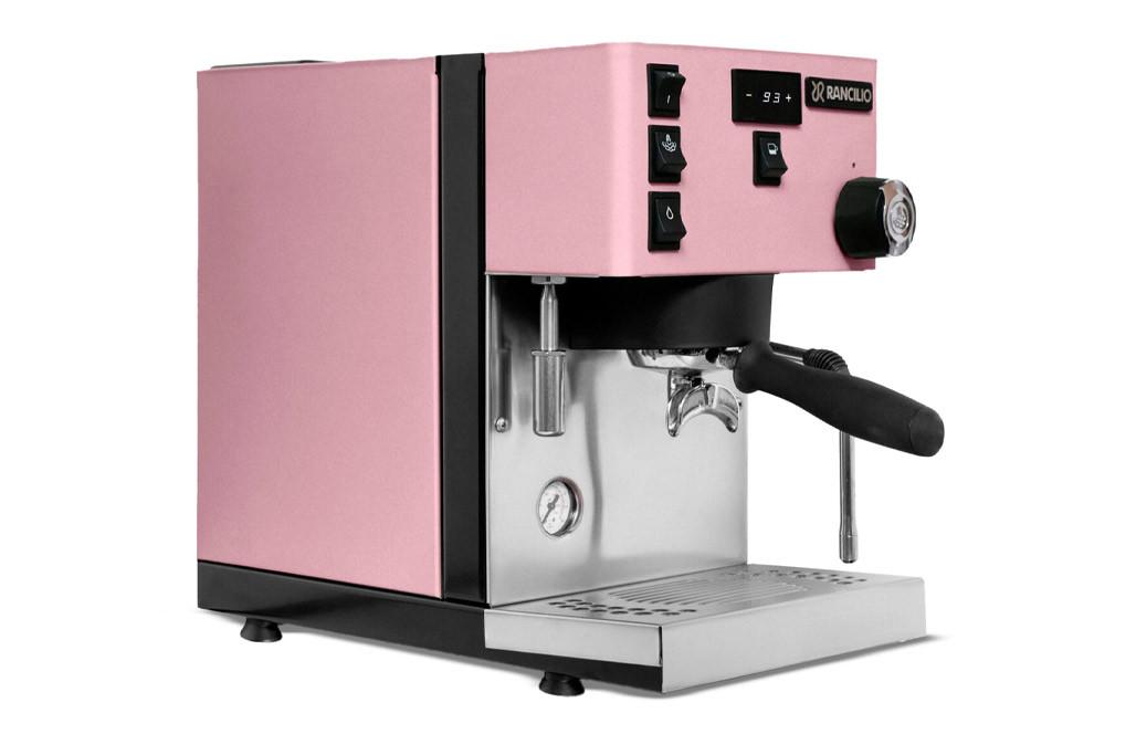 Rancilio Silvia Pro X Dual Boiler Home Espresso Coffee Machine: Pink