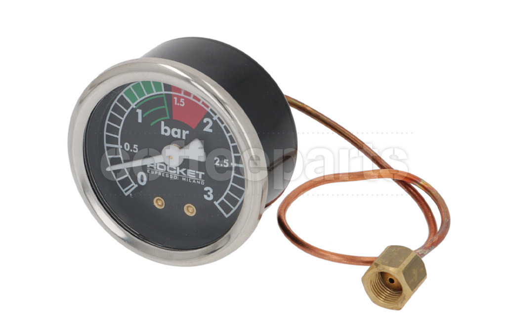 Rocket Espresso Boiler Pressure Gauge/Manometer Black